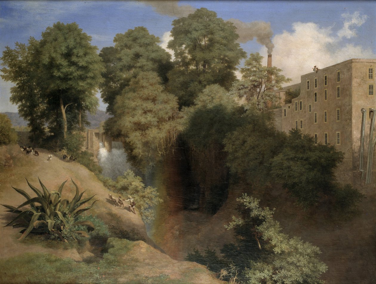 San Ángel Goatherd av José María Velasco