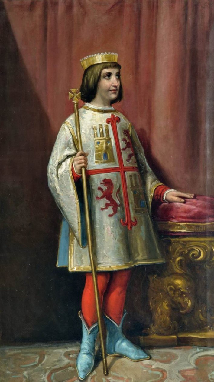 Enrique I de Castilla av Jose Maria Rodriguez de Losada