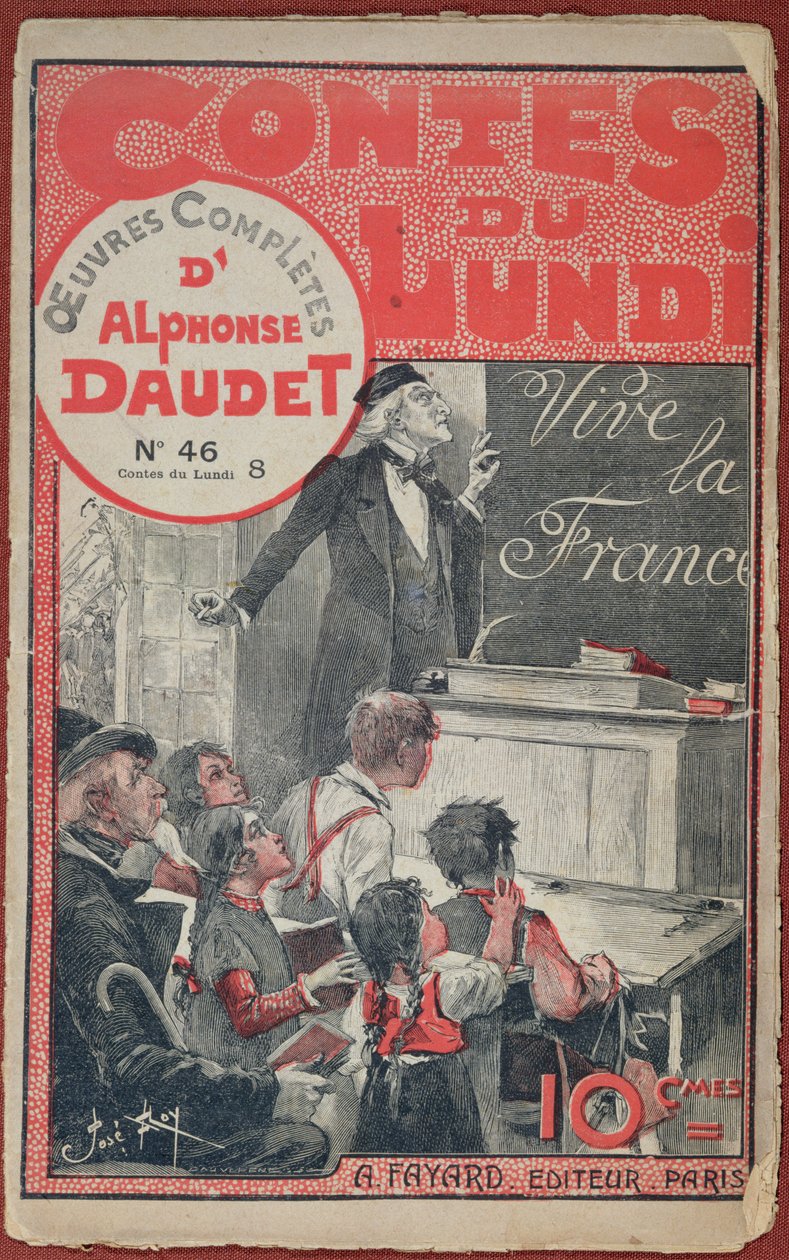 Omslag till "Les Contes du Lundi" av Alphonse Daudet (1840-97) av Jose Roy