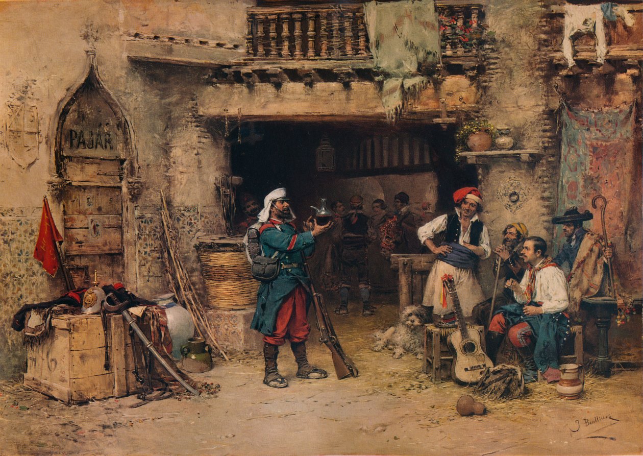 I vaktrummet, c1904, 1938 av Jose Benlliure y Gil