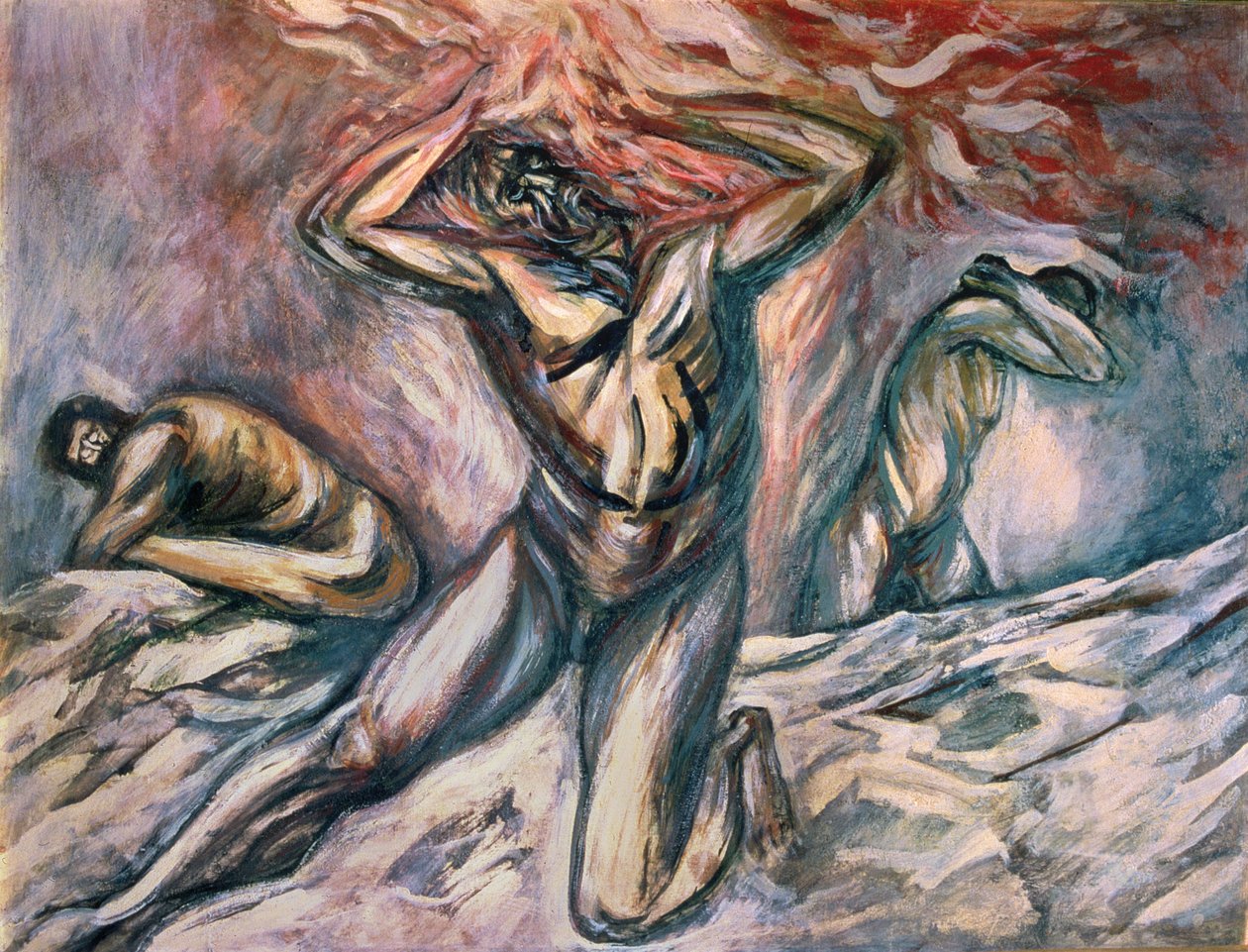 Prometheus av José Clemente Orozco
