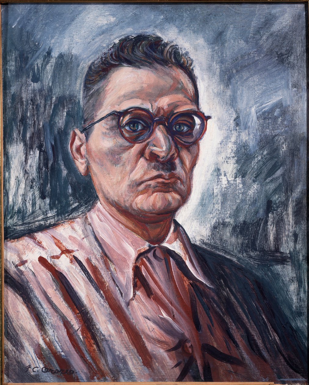 Självporträtt (olja på duk av José Clemente Orozco