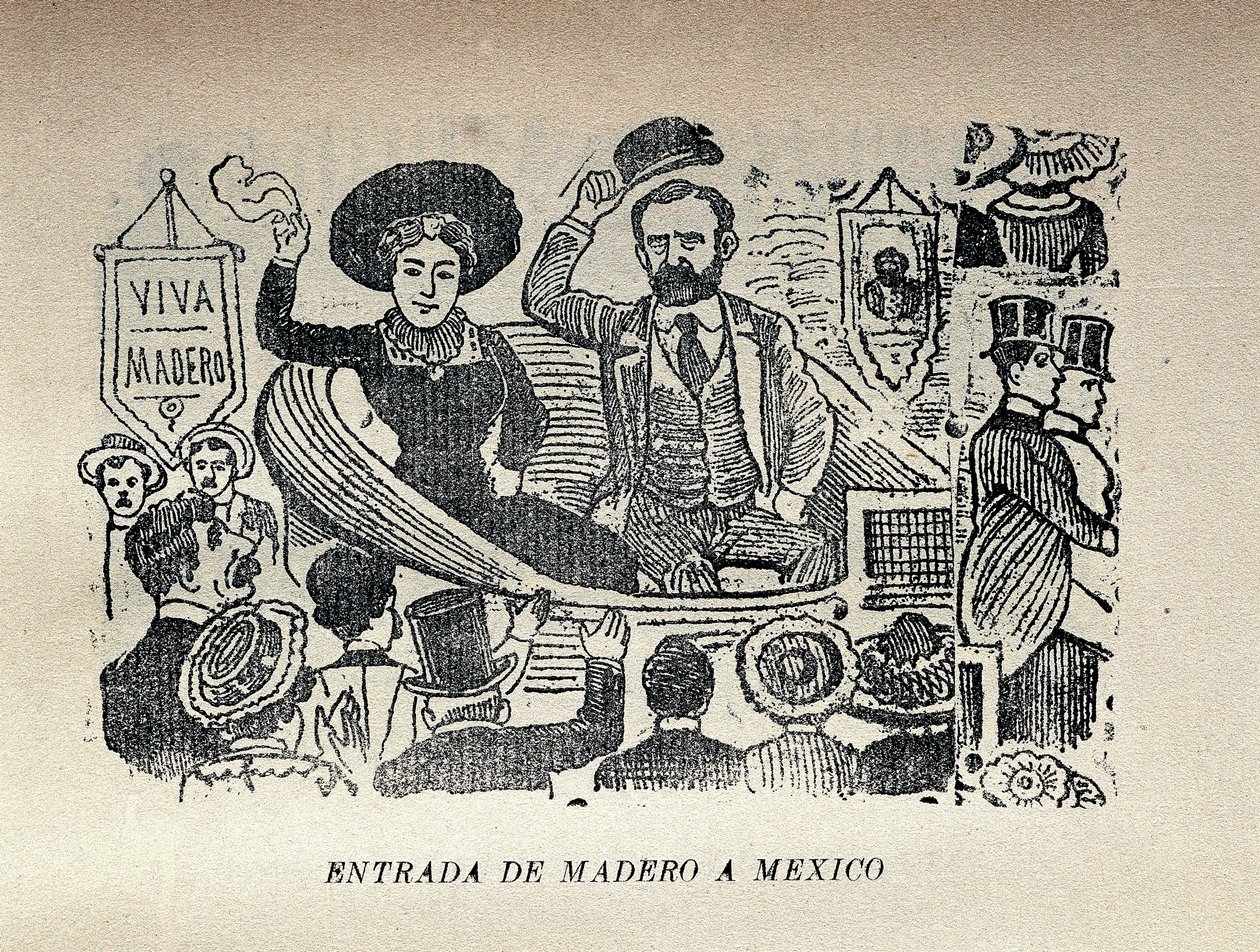 Maderos inresa till Mexiko av José Guadalupe Posada