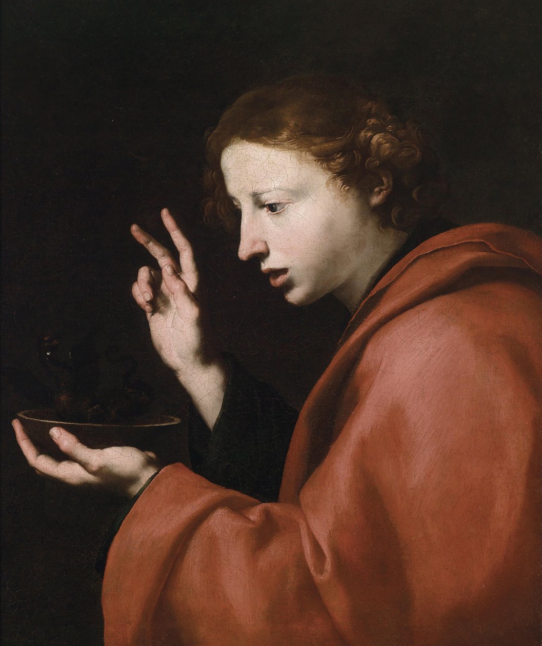 Sankt Johannes evangelisten av Jose de Ribera