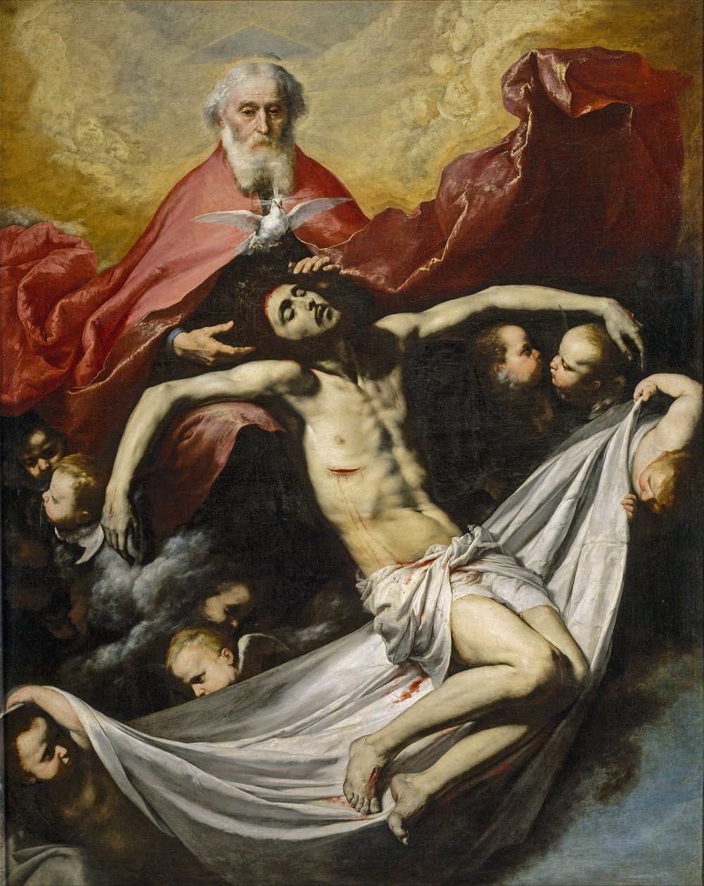Den heliga treenigheten av Jose de Ribera