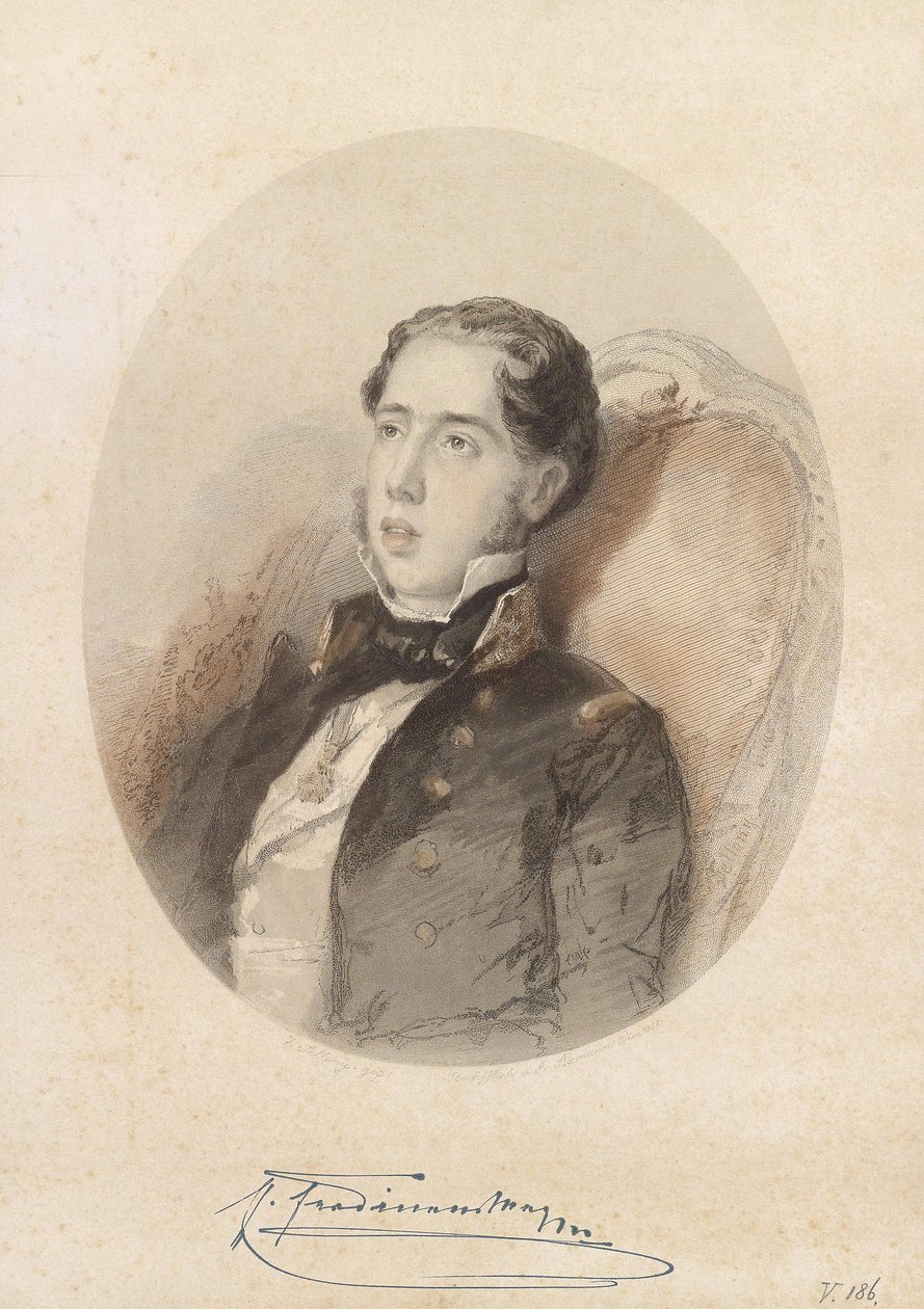 Erzherzog Ferdinand Maximilian av Josef Axmann