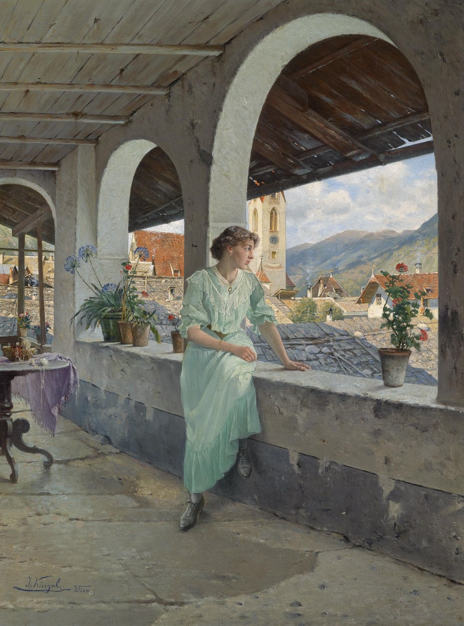 Utsikten över taken av Josef Kinzel