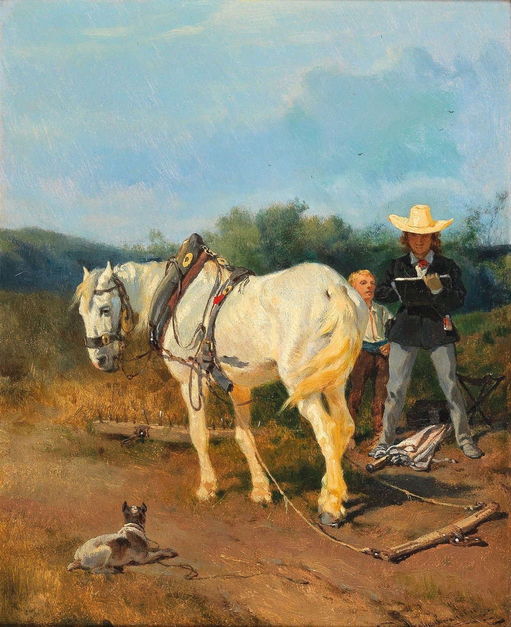 Målaren av Josef Anton Strassgschwandtner