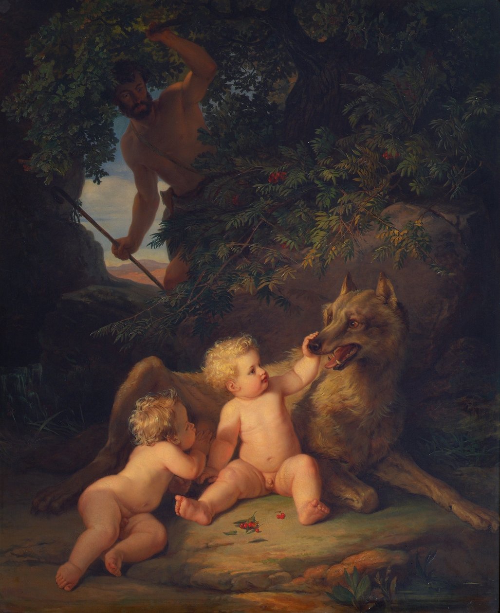 Romulus och Remus av Josef Binder