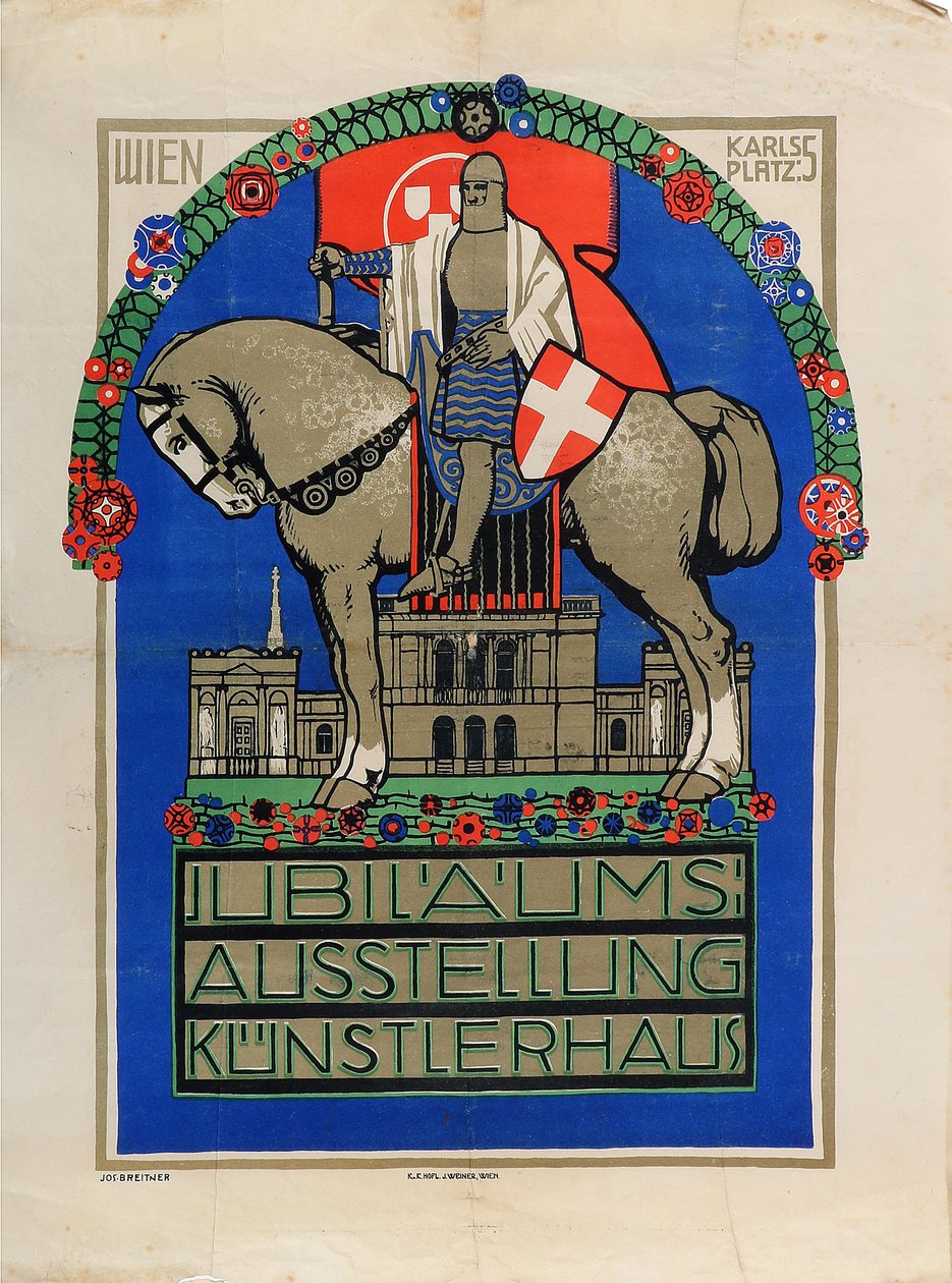Jubileumsutställning Wien Künstlerhaus, 1908. av Josef Breitner