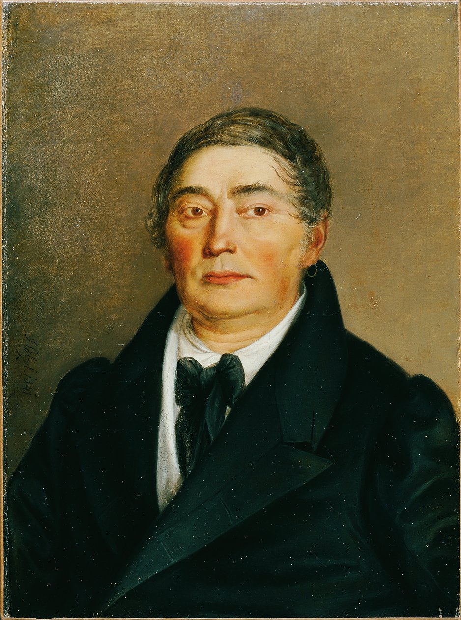 porträtt av en gentleman av Josef Hölzl
