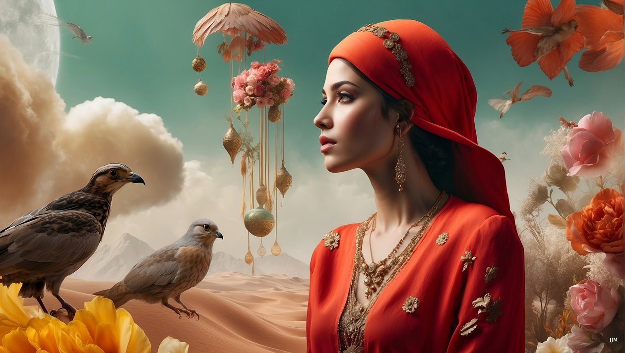 Dreamcore_dreamlike_scene-arabian_05 av Josef Johann Michel