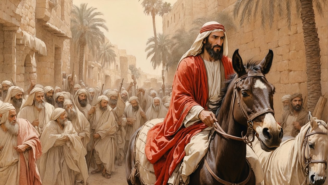 Jesus_intar Jerusalem_04 av Josef Johann Michel