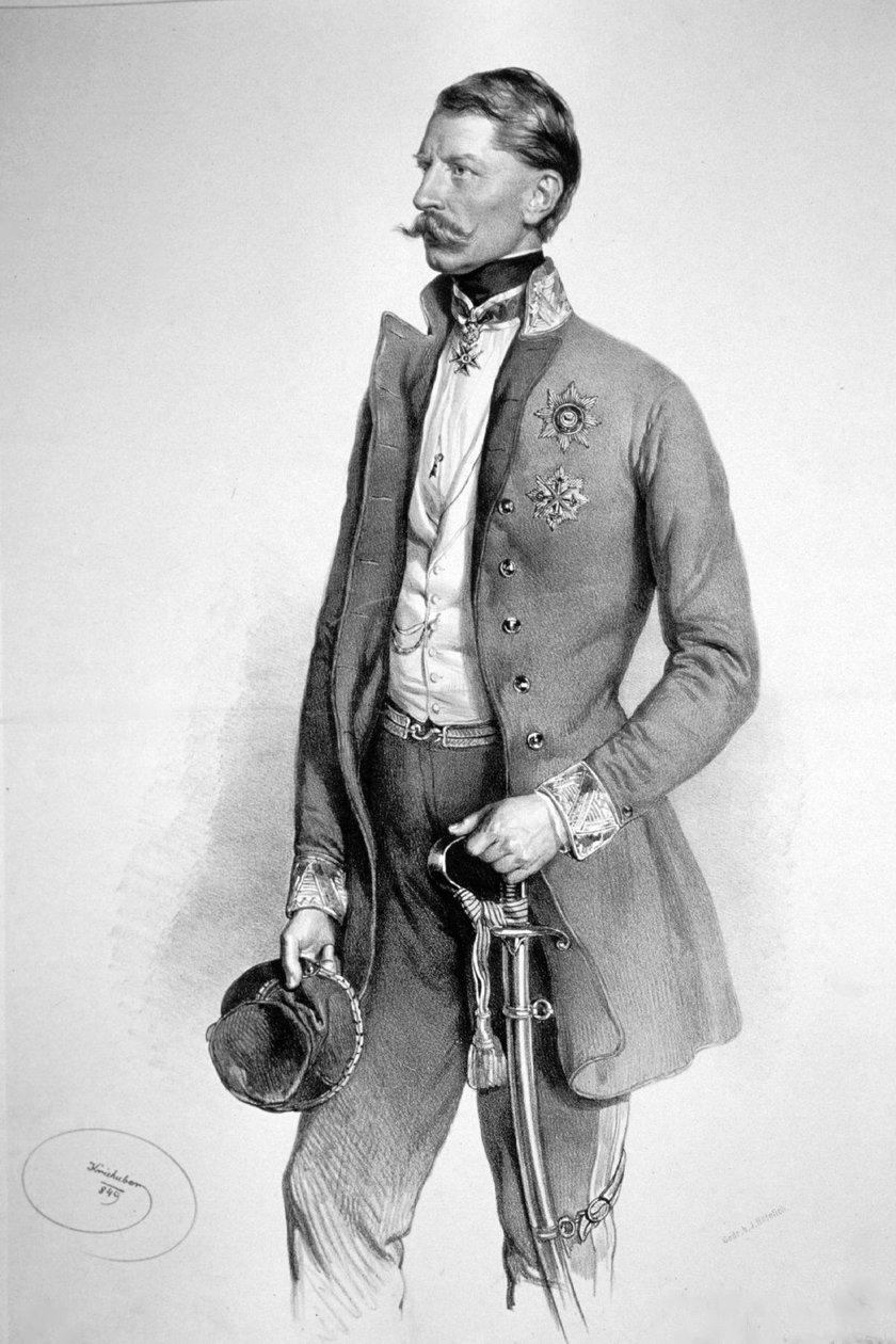 Franz Cordon Litho av Josef Kriehuber