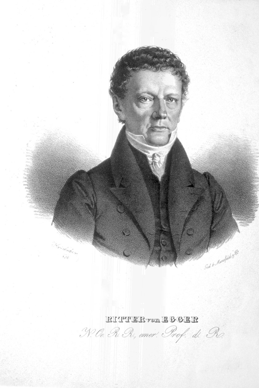 Franz Egger Litho av Josef Kriehuber