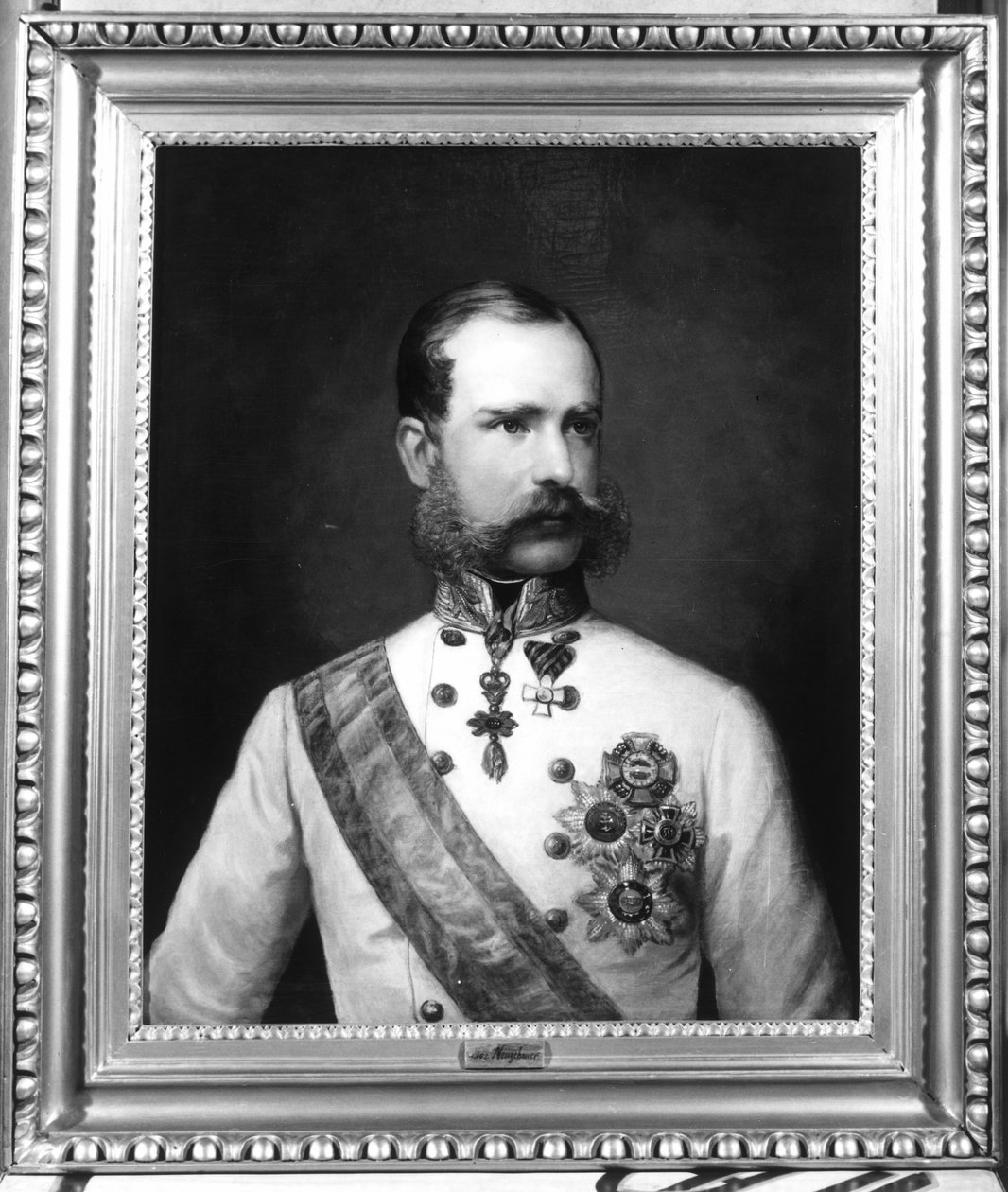 Kejsare av Österrike Franz Joseph I av Josef Neugebauer