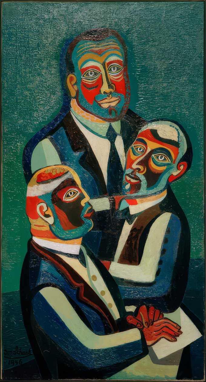 Affärsmän av Josef Scharl