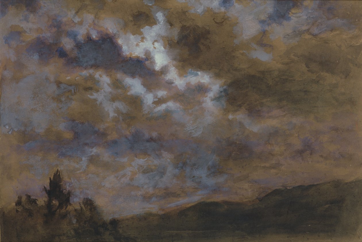 En mörkare himmel av Joseph Severn