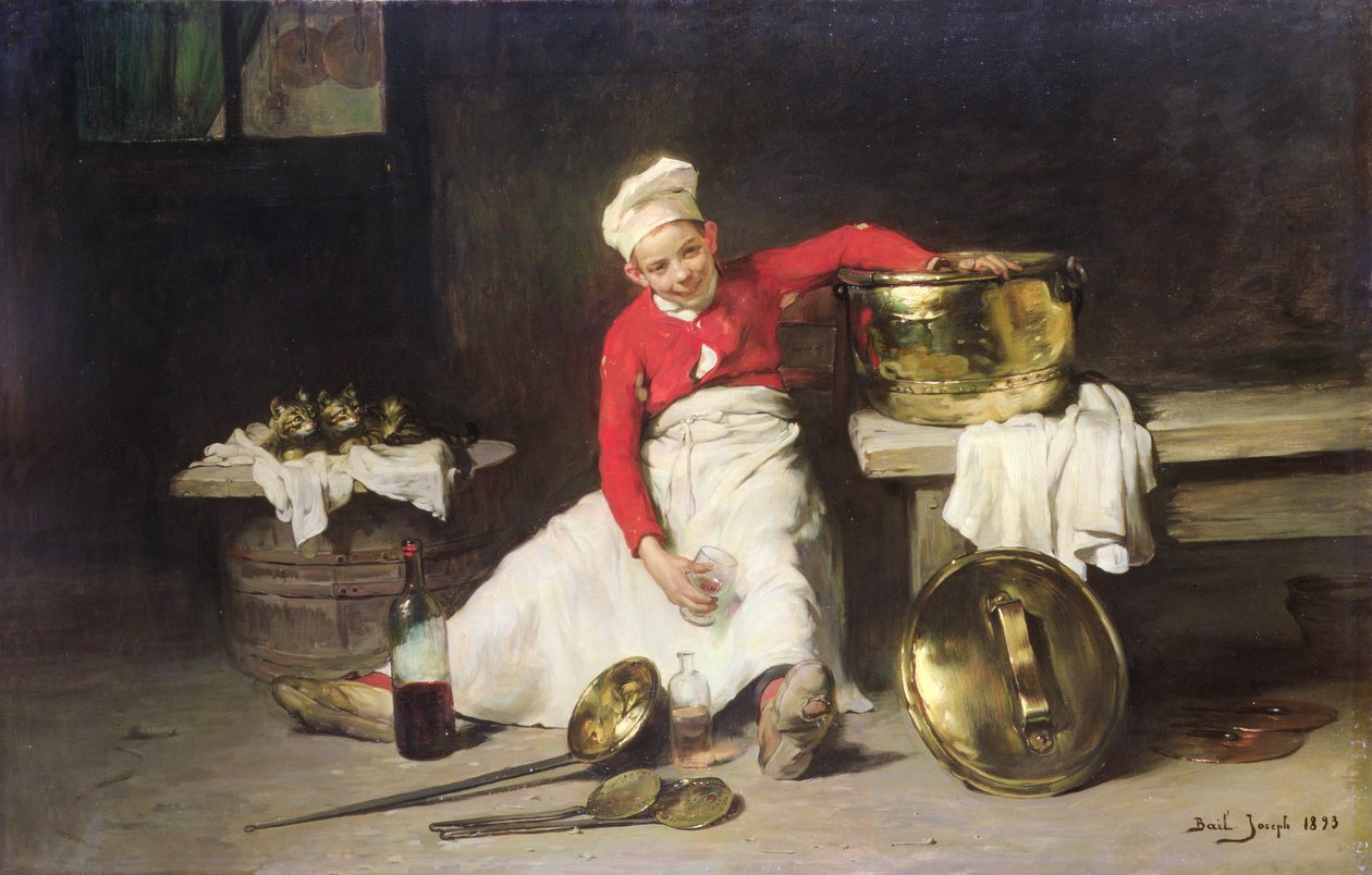 Kökspojke, 1893 av Joseph Bail