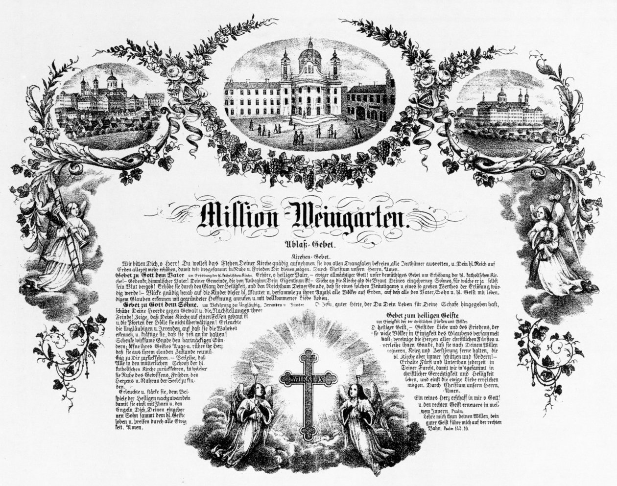 Mission Weingarten överseende bön av Joseph Bayer