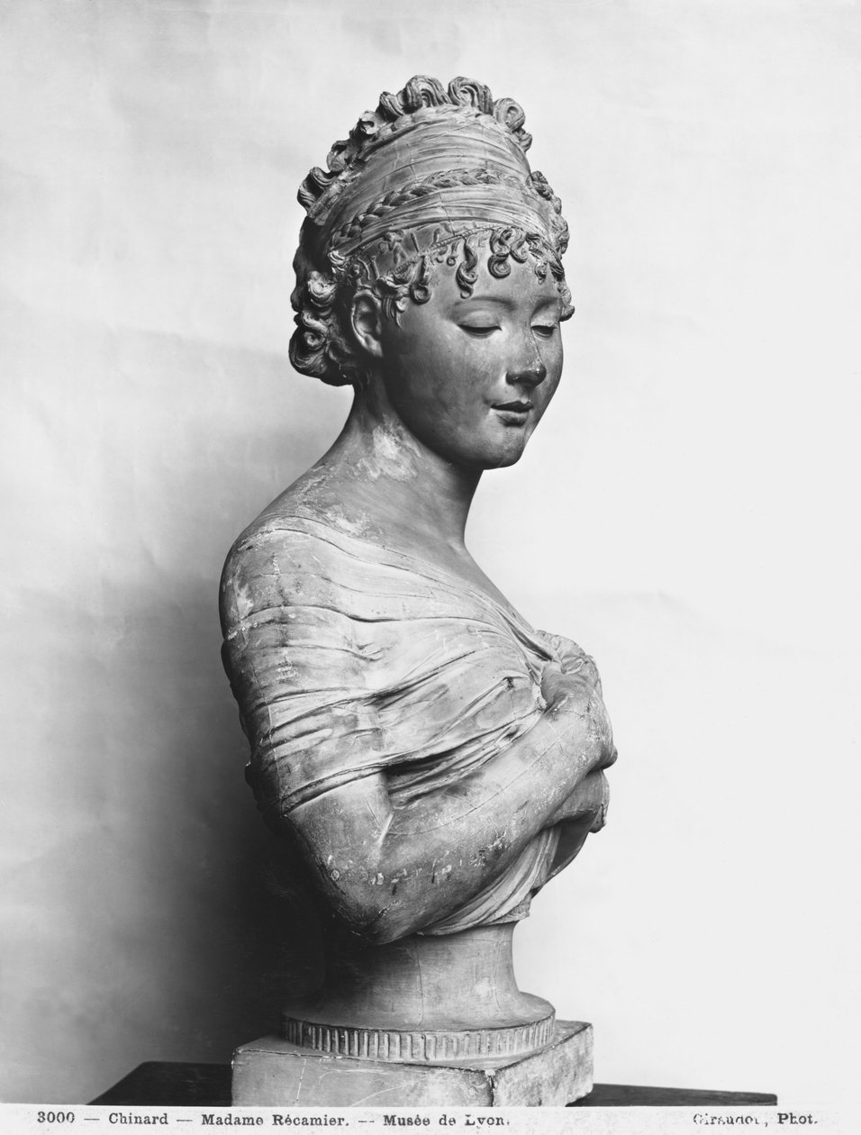 Juliette Recamier (1777-1849) c.1805-06 (marmor) (se även 242734) av Joseph Chinard