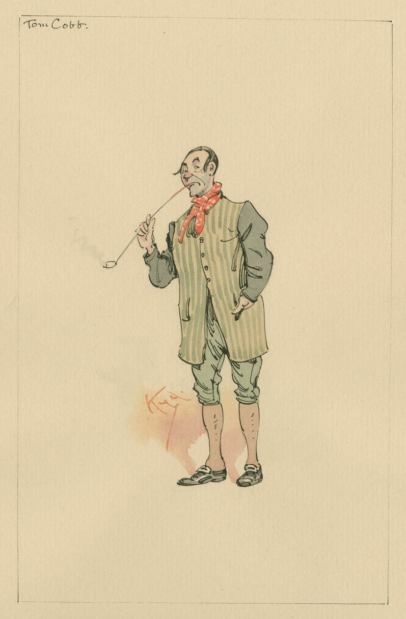Tom Cobb, c.1920s (peni ma le vaitusi ma le wc i luga o pepa) fa