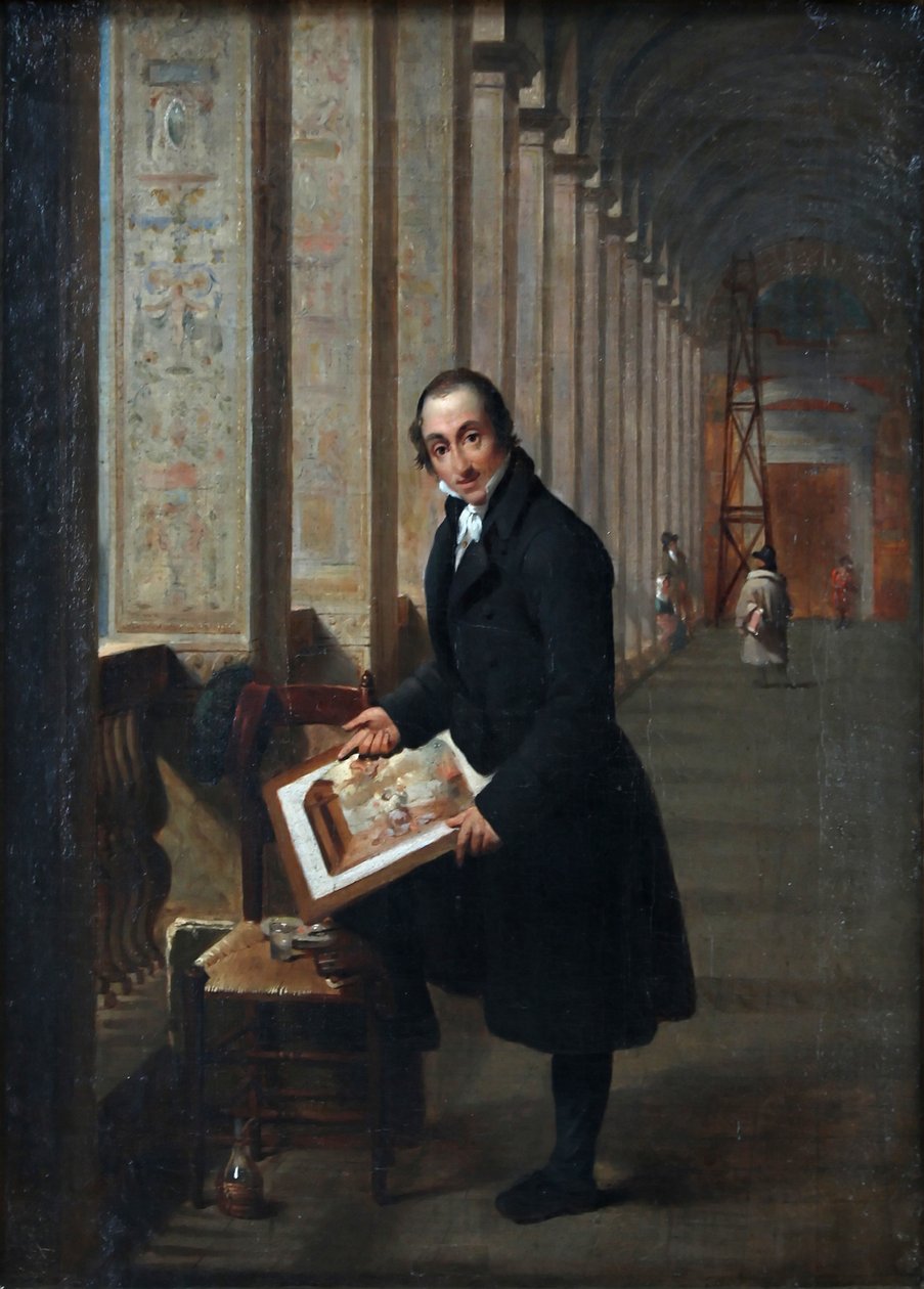 Le graveur Joseph de Meuleneester (1771-1836) av Joseph François Ducq