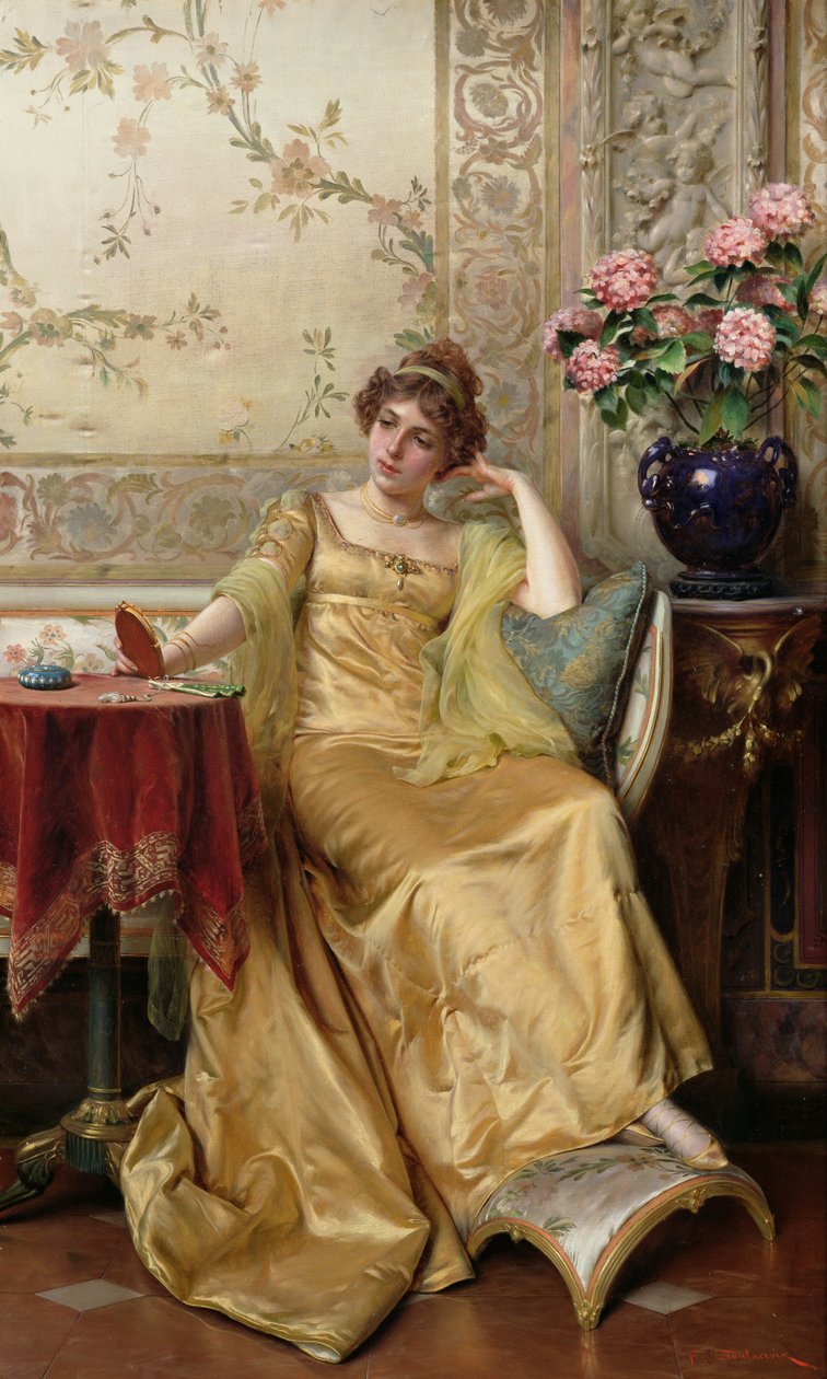 Meditation av Joseph Frederick Charles Soulacroix