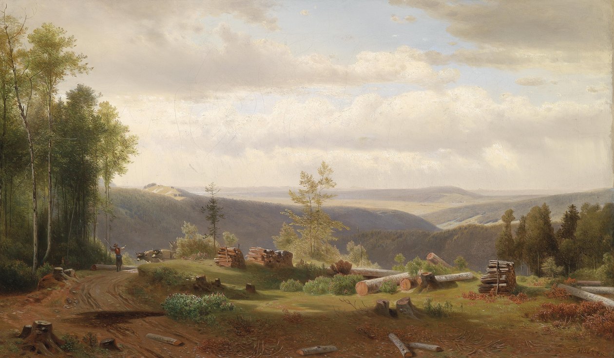 Motiv aus dem Wienerwald av Joseph Holzer