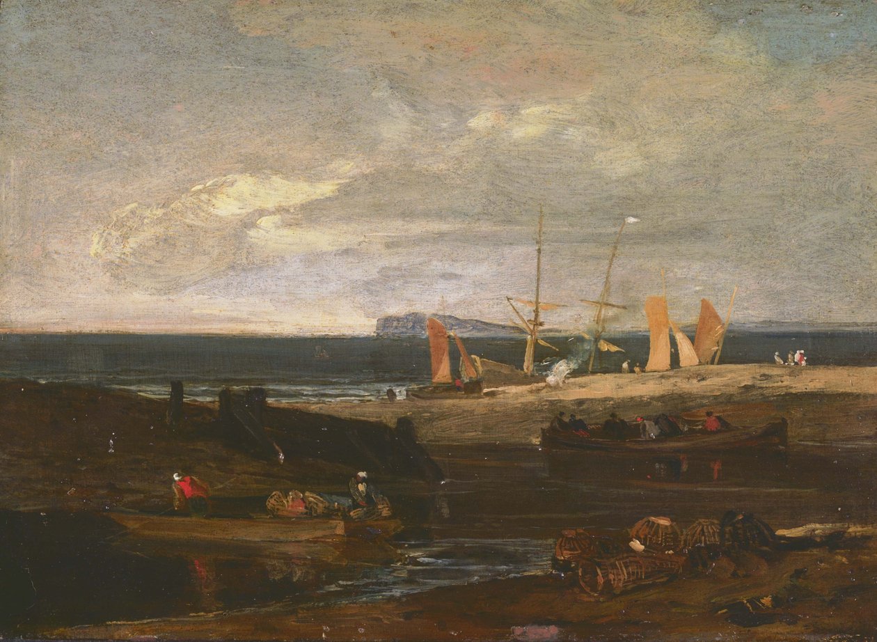 A Scene on the English Coast av Joseph Mallord William Turner