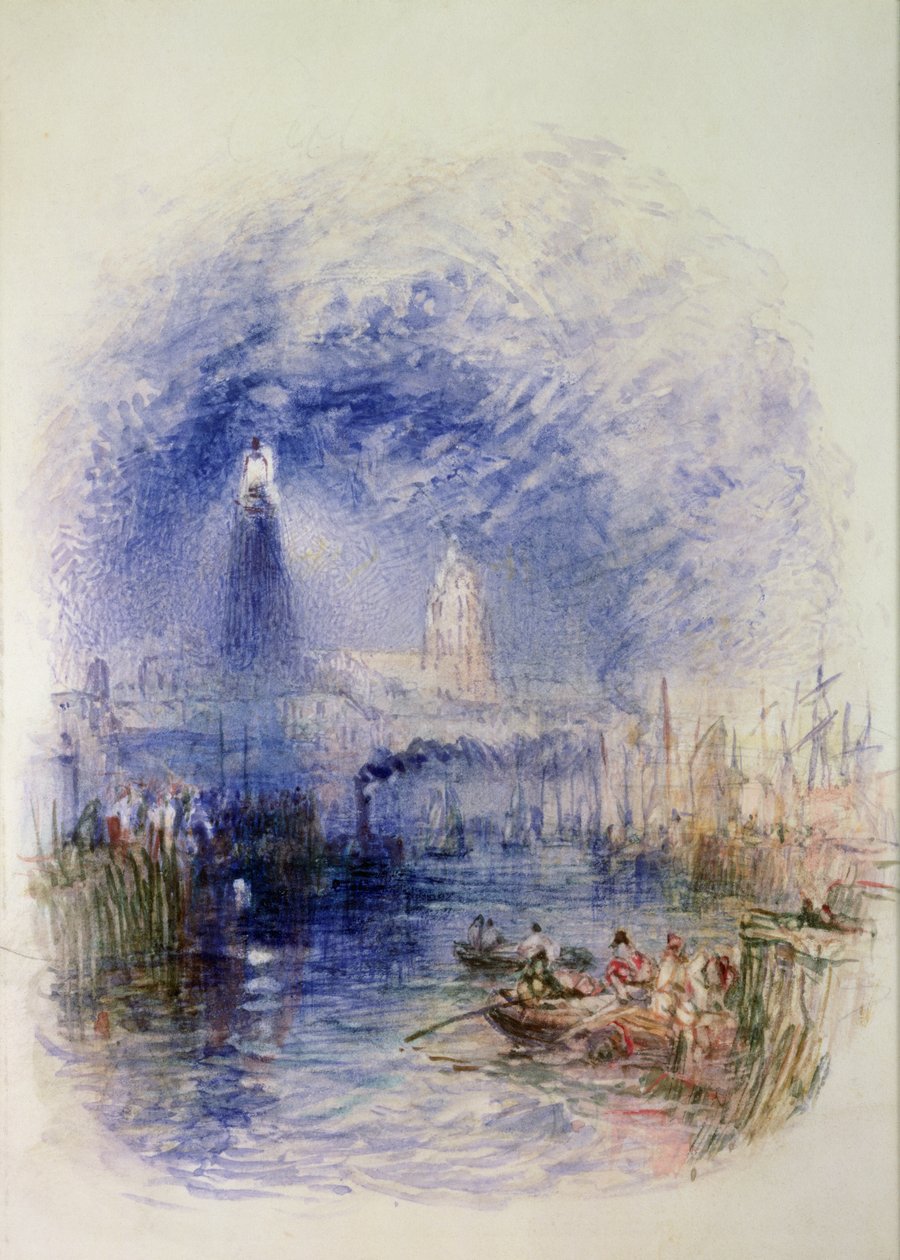 Calais av Joseph Mallord William Turner