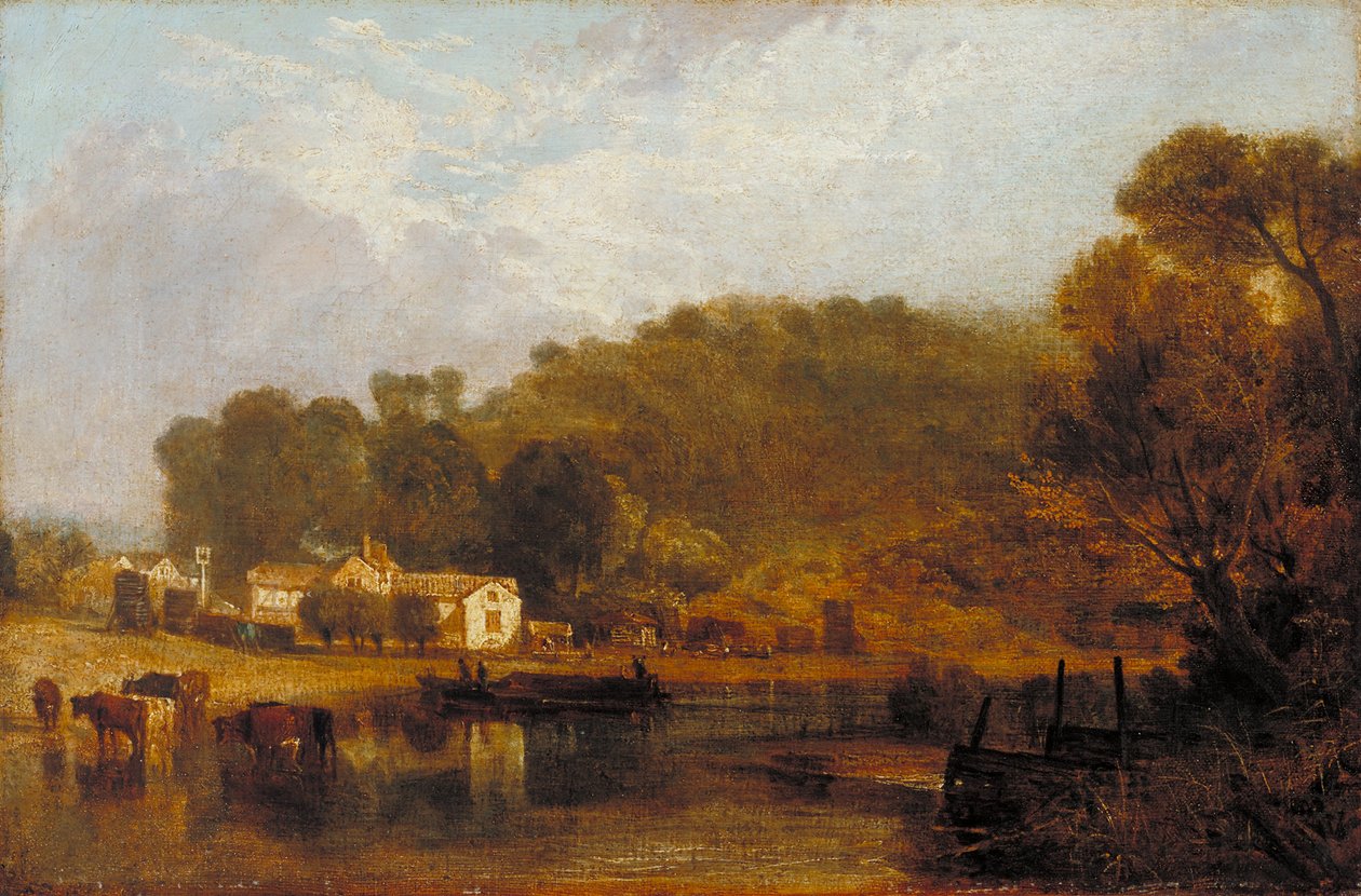 Cliveden on Thames av Joseph Mallord William Turner