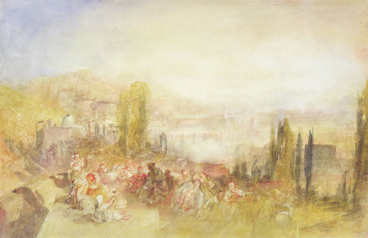 Florens, 1851 av Joseph Mallord William Turner