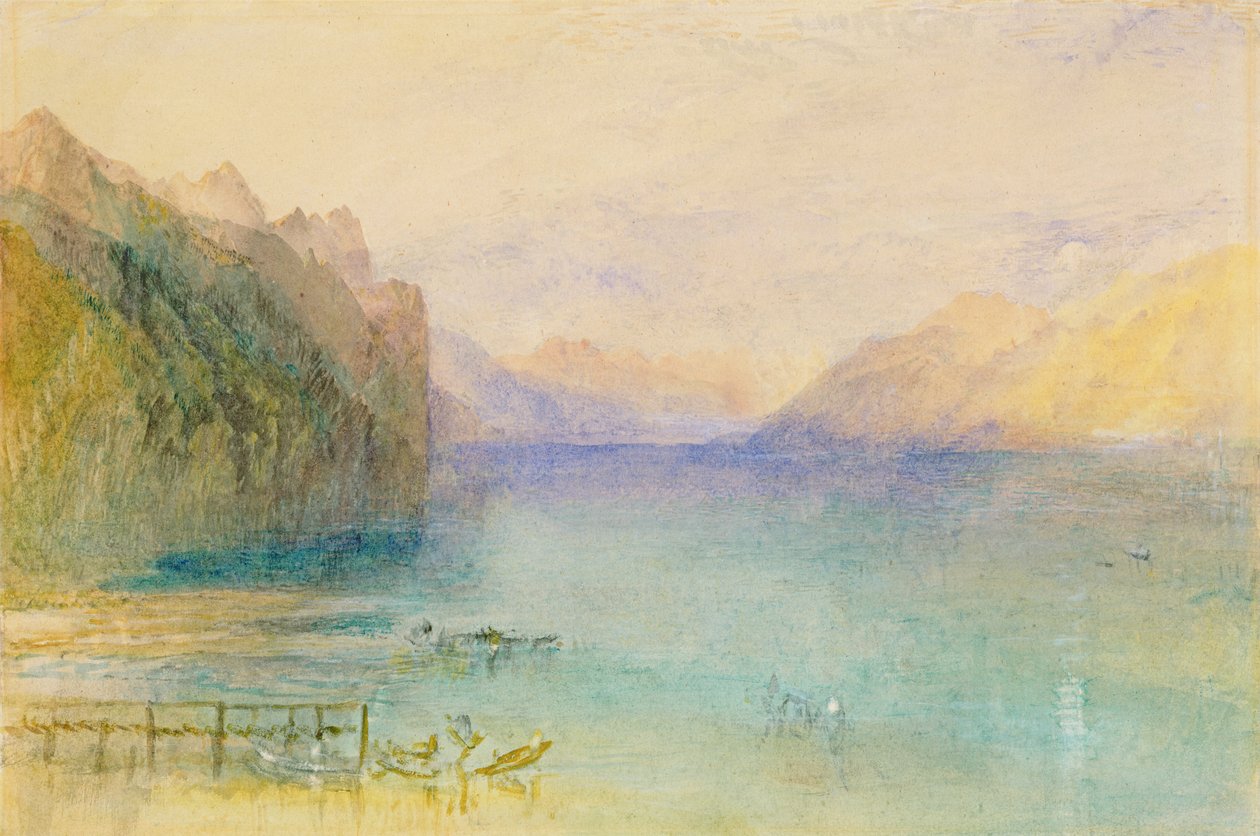 Thunsjön av Joseph Mallord William Turner