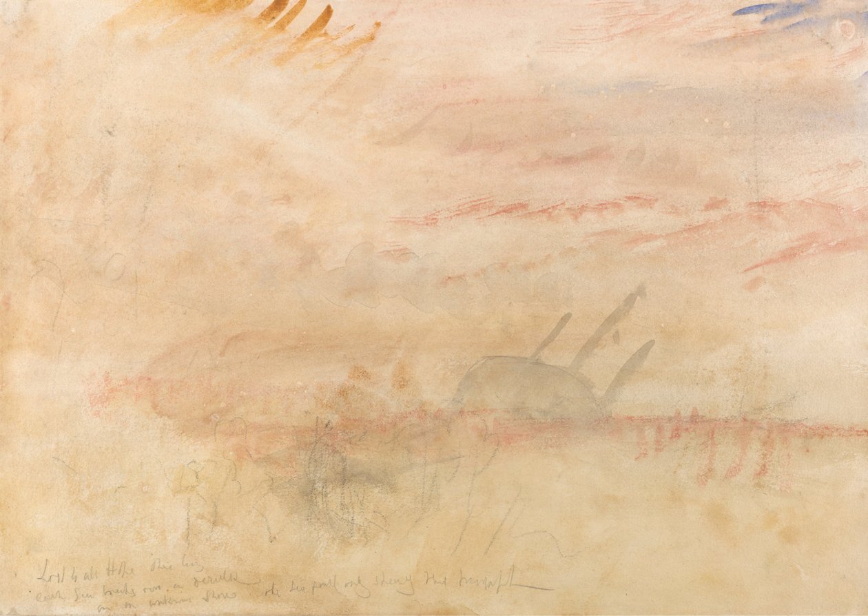 Förlorat för allt hopp Briggen av Joseph Mallord William Turner