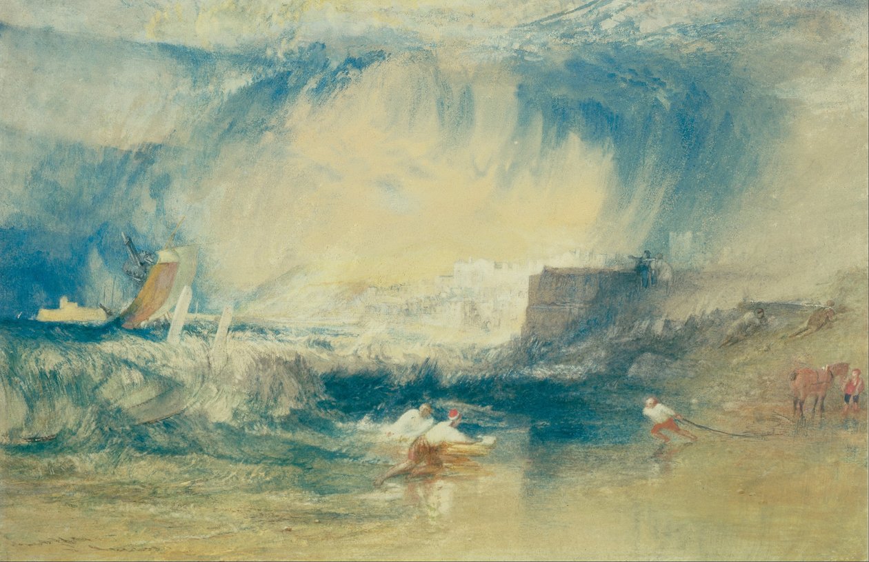 Lyme Regis, Dorsetshire, England av Joseph Mallord William Turner