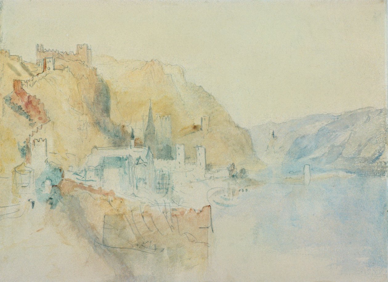 På Rhen av Joseph Mallord William Turner