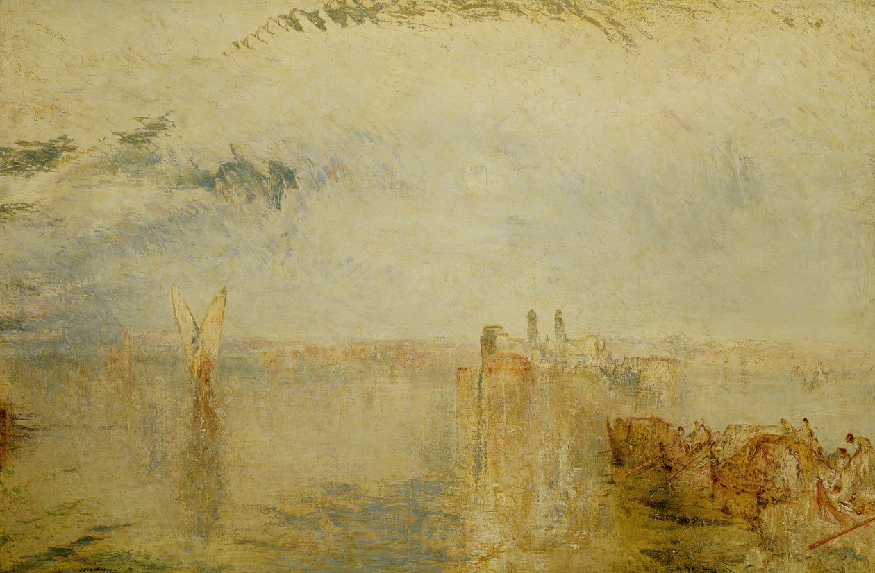 Återvänder från balen (St. Martino) c.1846 av Joseph Mallord William Turner