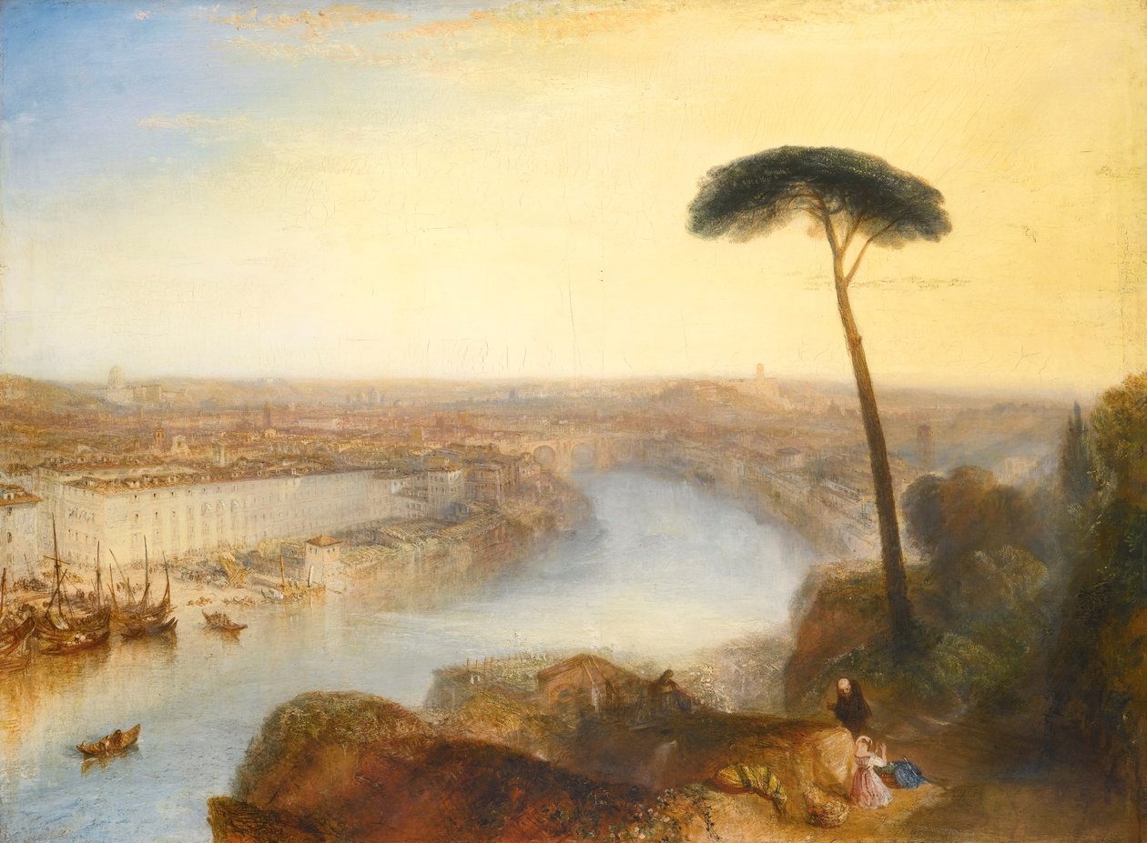 Rome, From Mount Aventine av Joseph Mallord William Turner