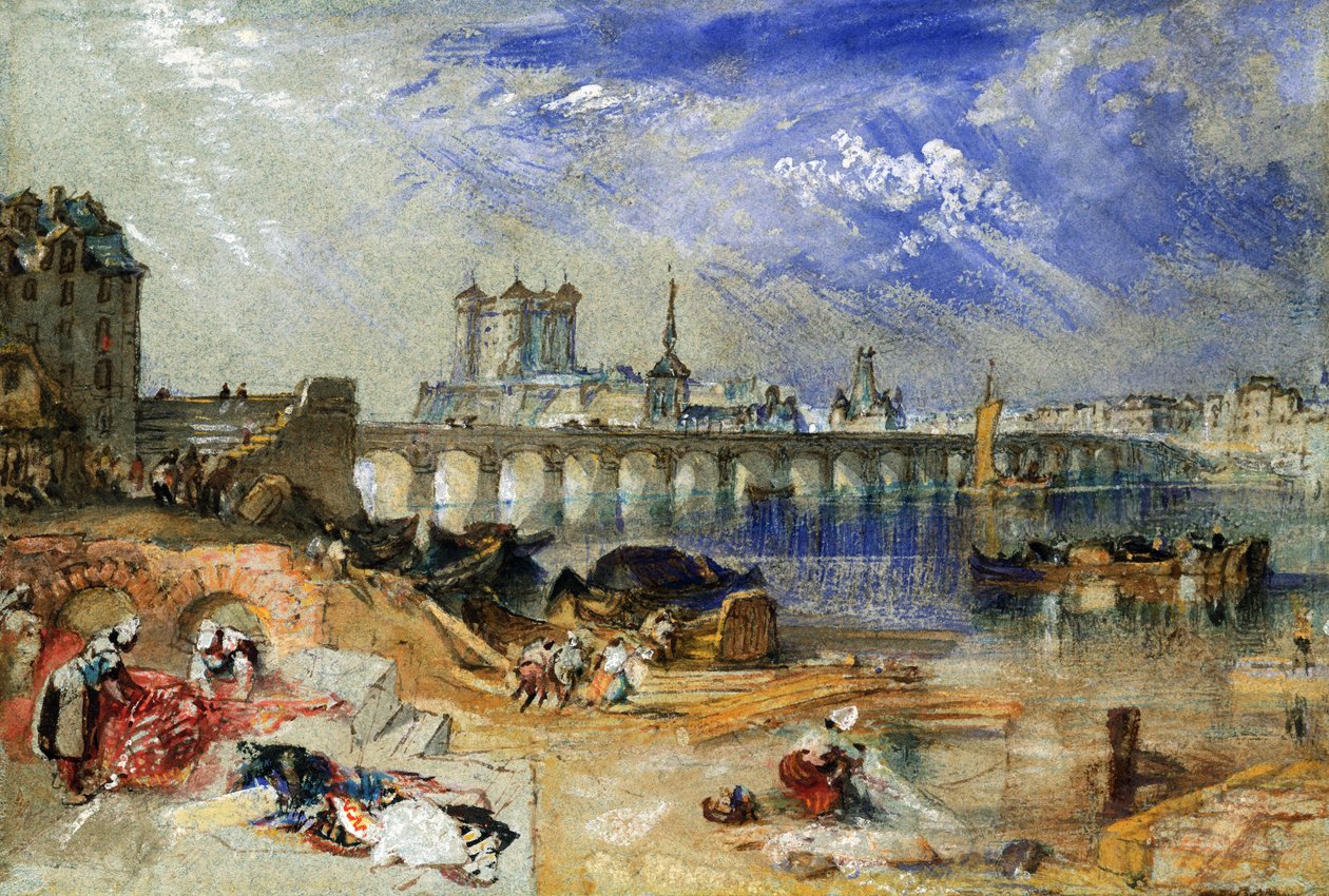 Saumur av Joseph Mallord William Turner