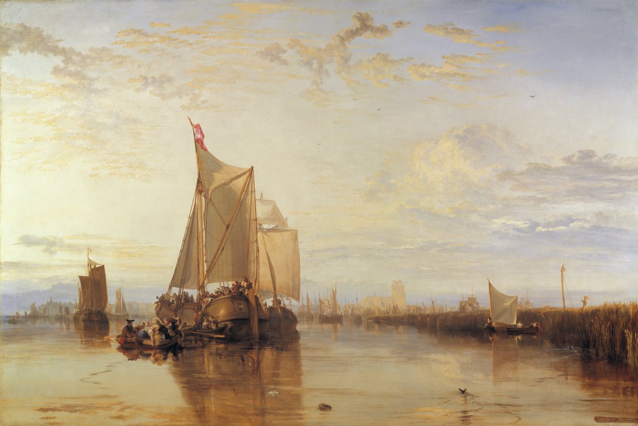 The Dort Packet av Joseph Mallord William Turner