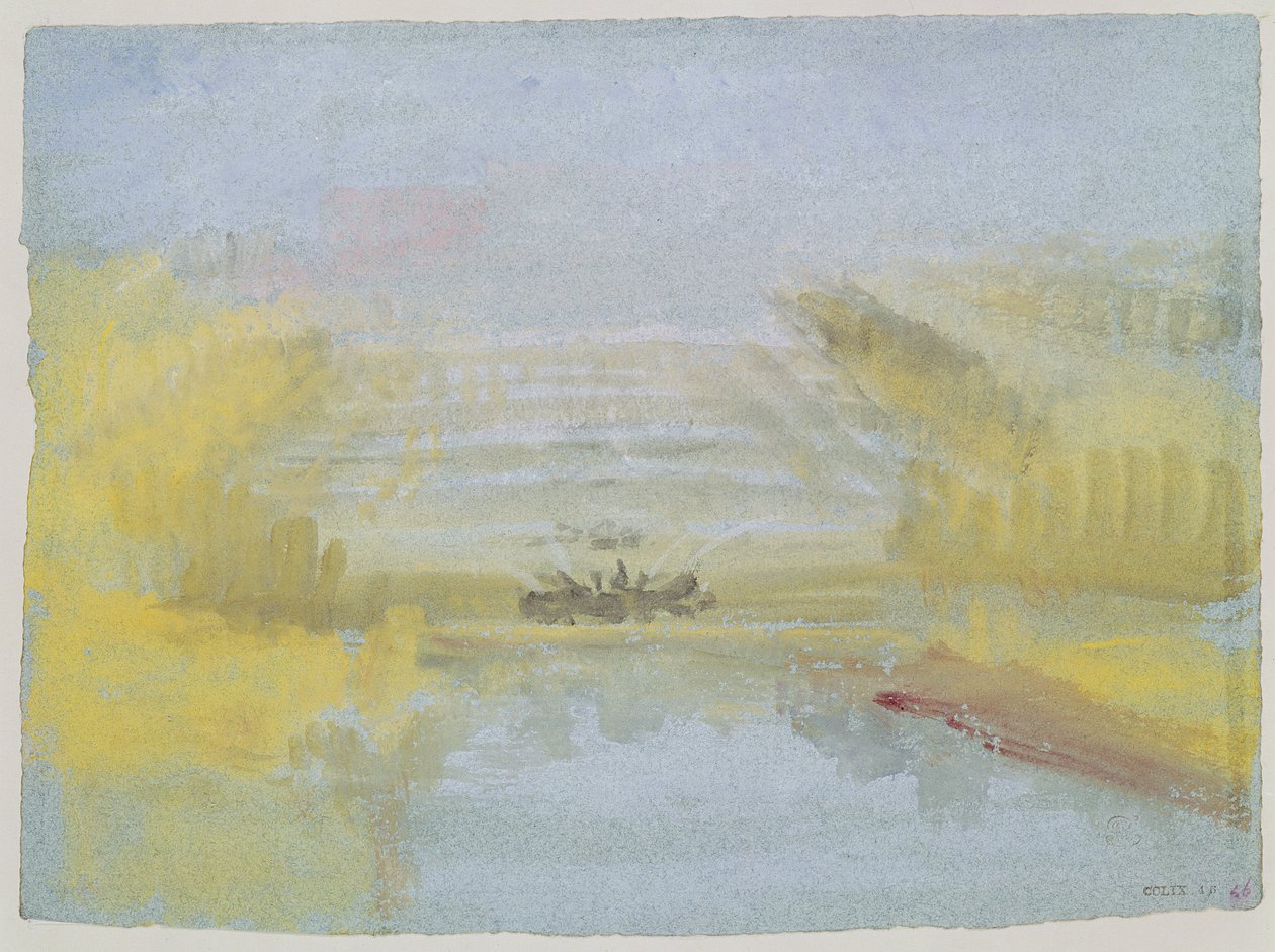 Fontänerna i Versailles, 1826-33 av Joseph Mallord William Turner