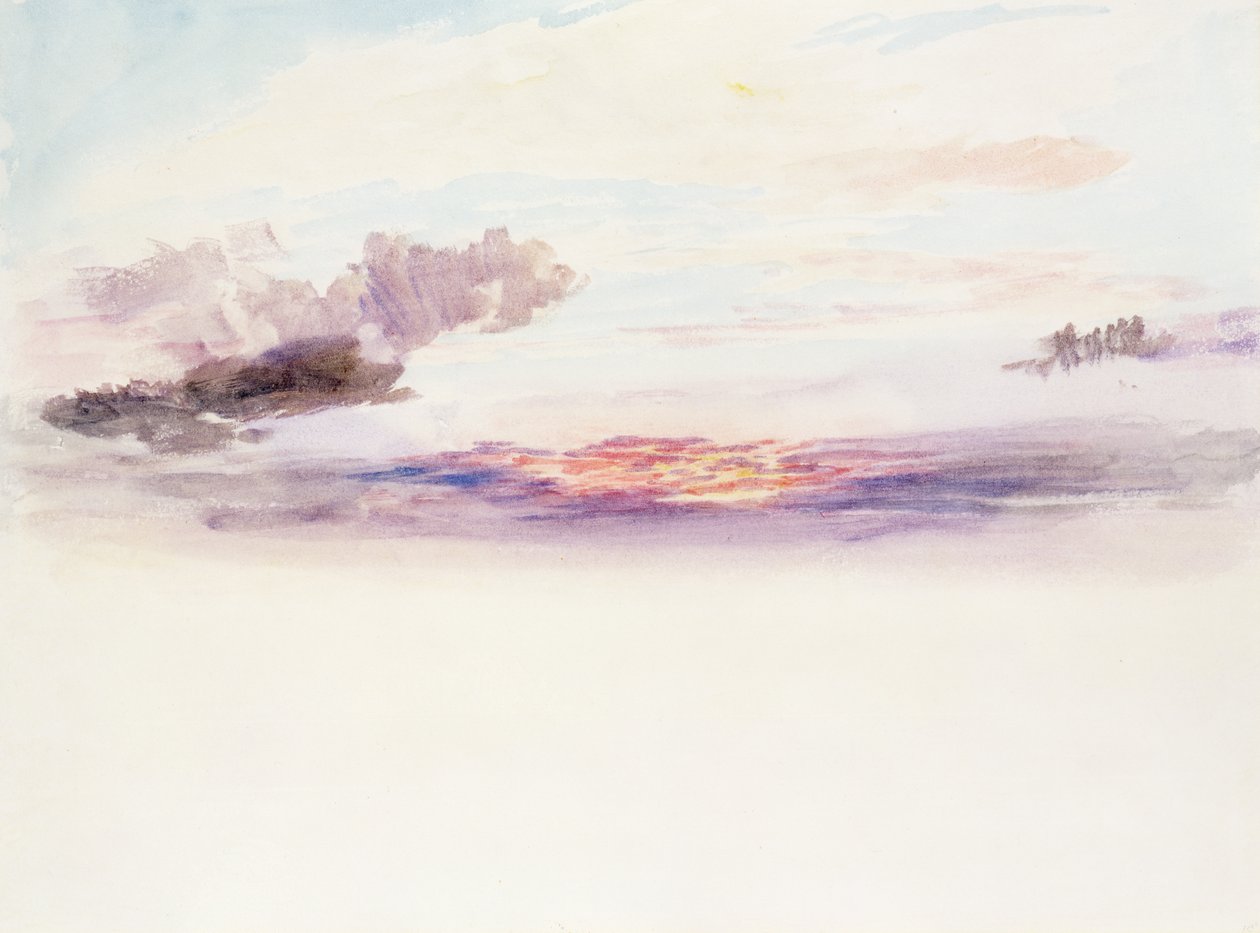 Himlen i gryningen av Joseph Mallord William Turner