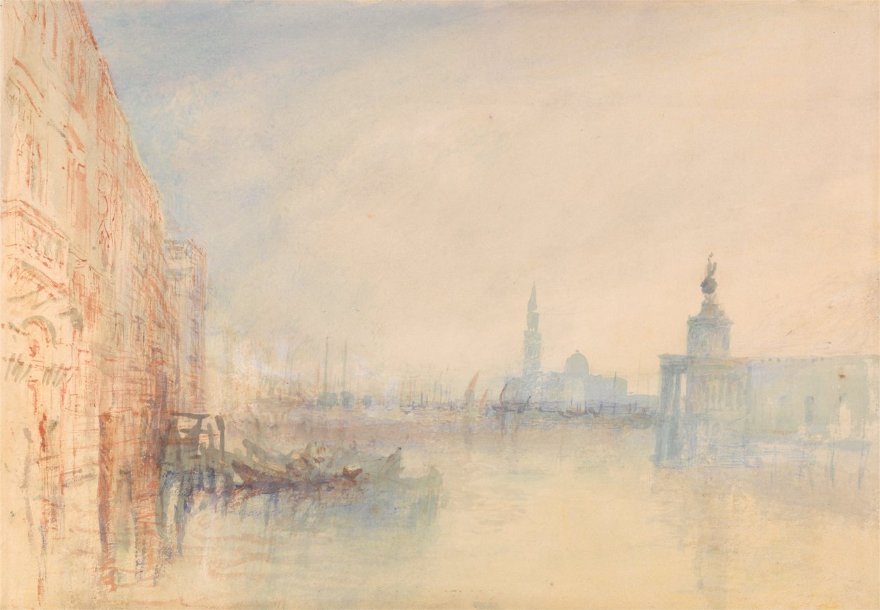 Venice, The Mouth of the Grand Canal av Joseph Mallord William Turner