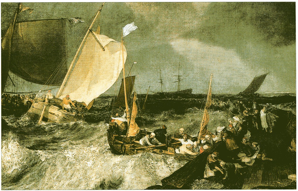 brygga av Joseph Mallord William Turner