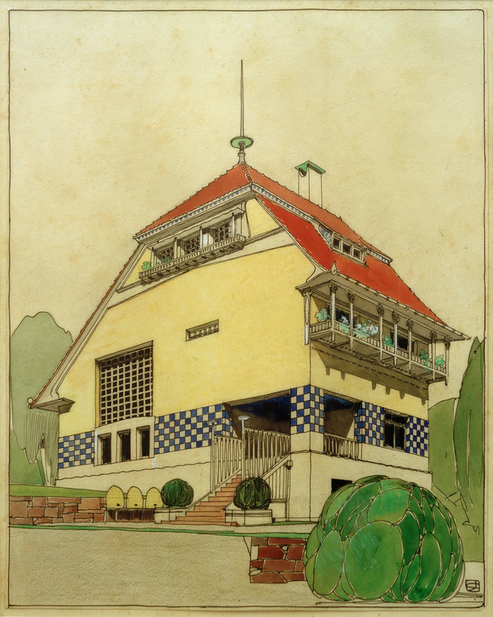 Olbrich, Joseph Maria; av Joseph Maria Olbrich