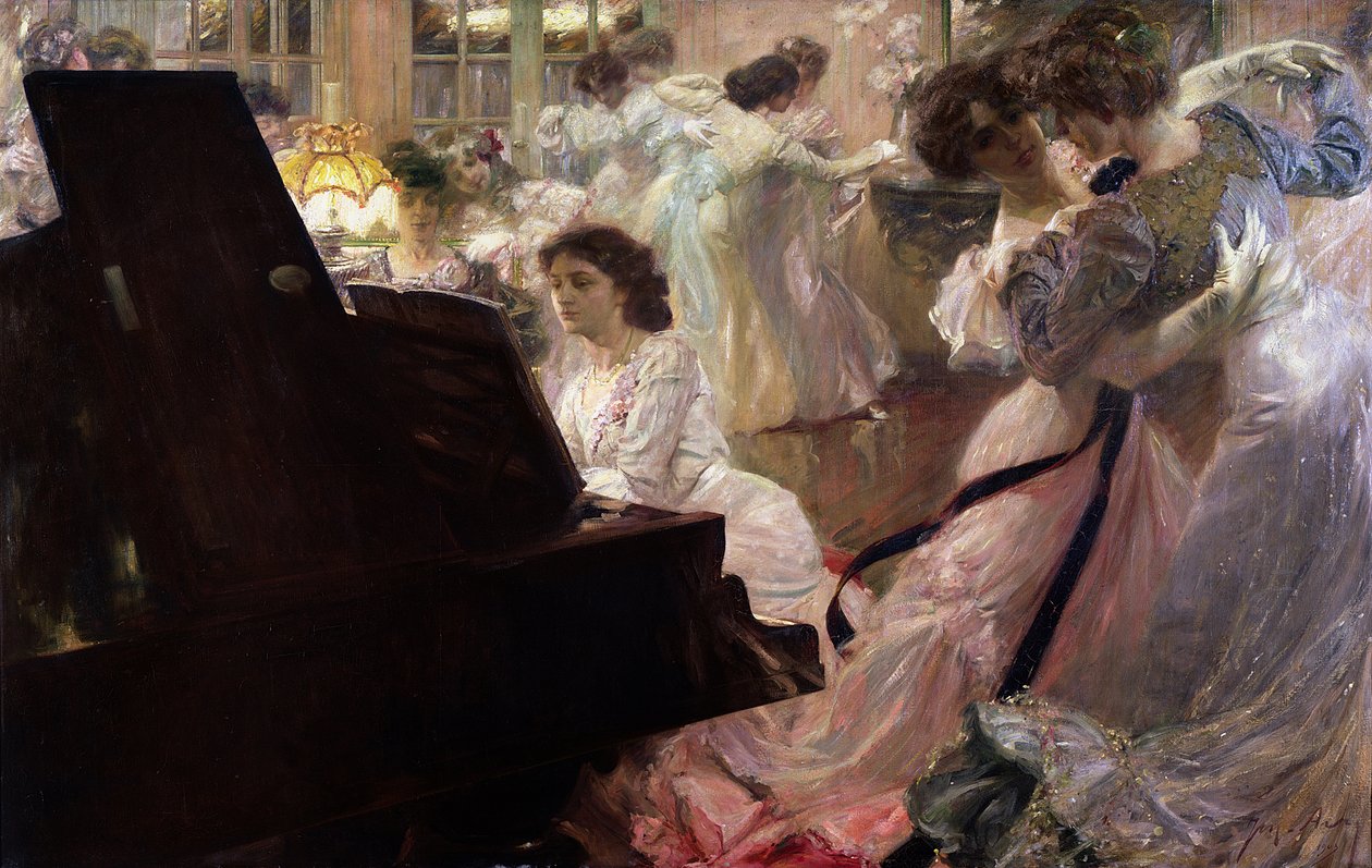 Den vita bollen, 1903 av Joseph Marius Avy