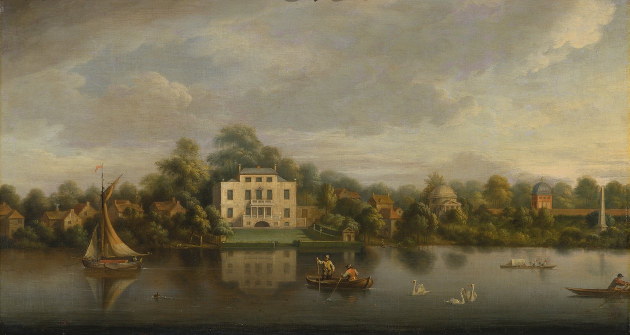 Popes Villa, Twickenham av Joseph Nickolls