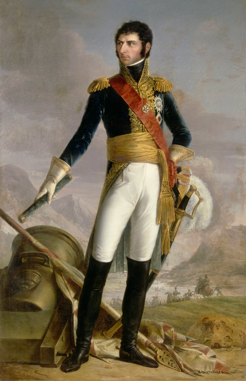 Jean Baptiste Bernadotte, marskalk av Frankrike, kung av Sverige och Norge, 1818 av Joseph Nicolas Jouy