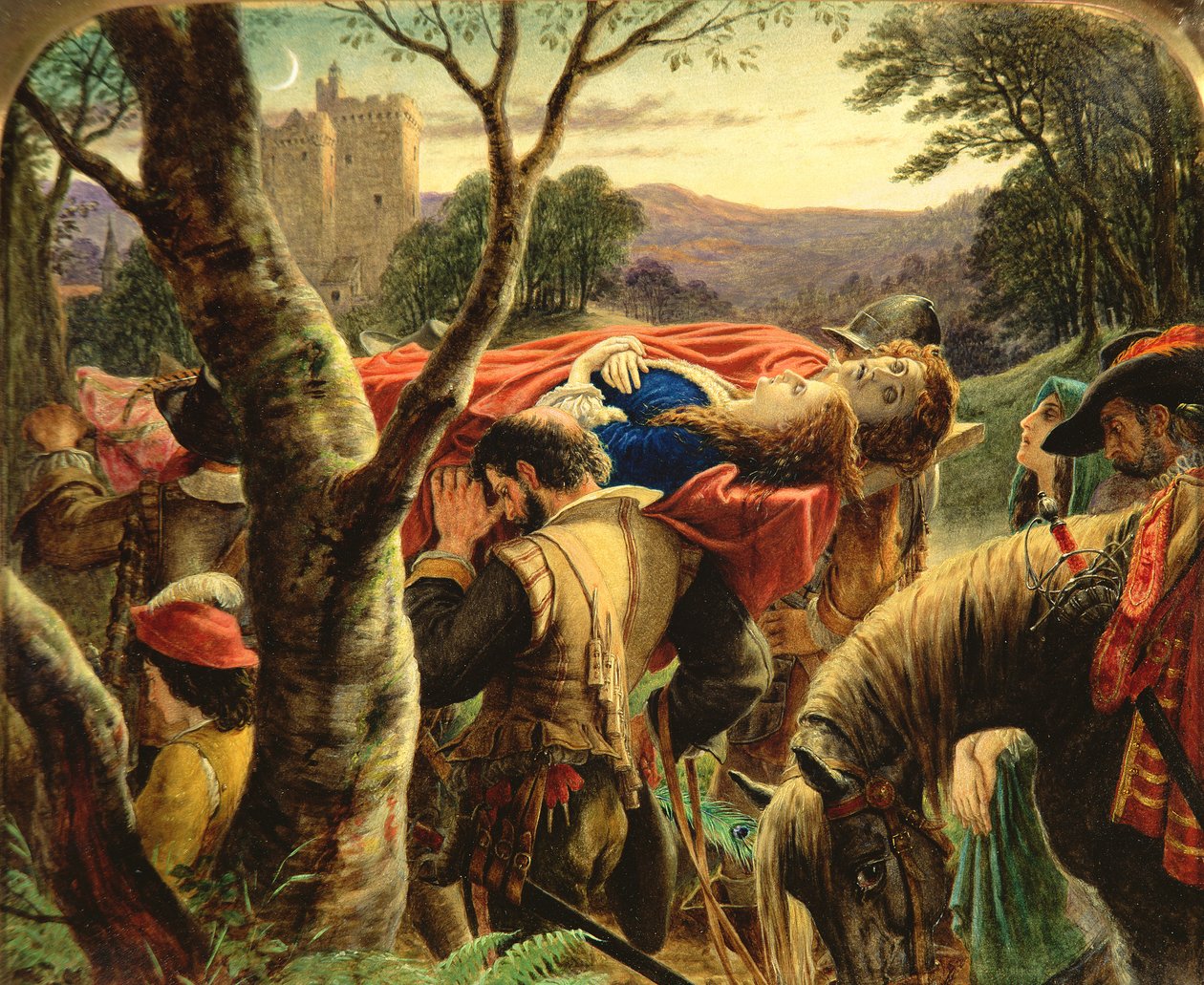 Dowie Dens of Yarrow av Joseph Noel Paton